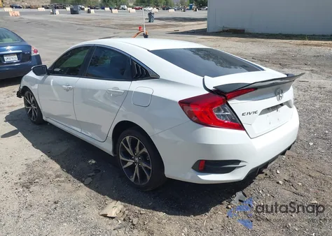 2019 Honda Civic Sport из США, поврежденный, VIN 2HGFC2F83KH543756